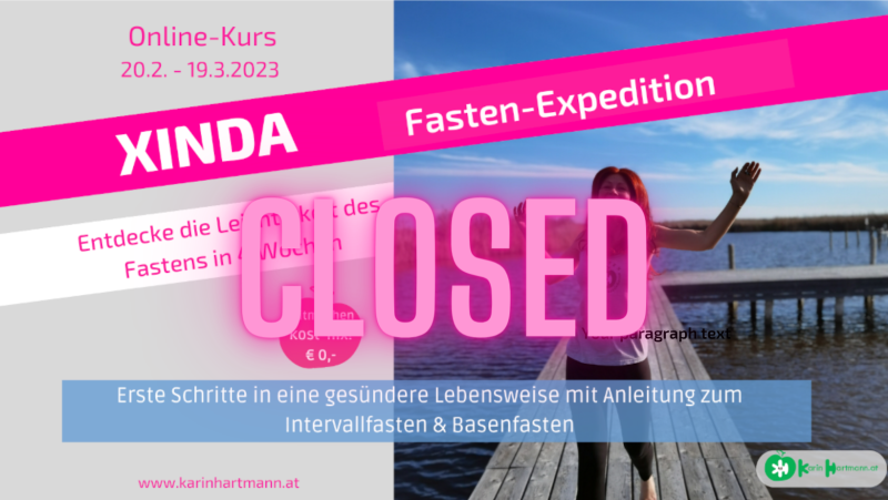 XINDA Banner Closed