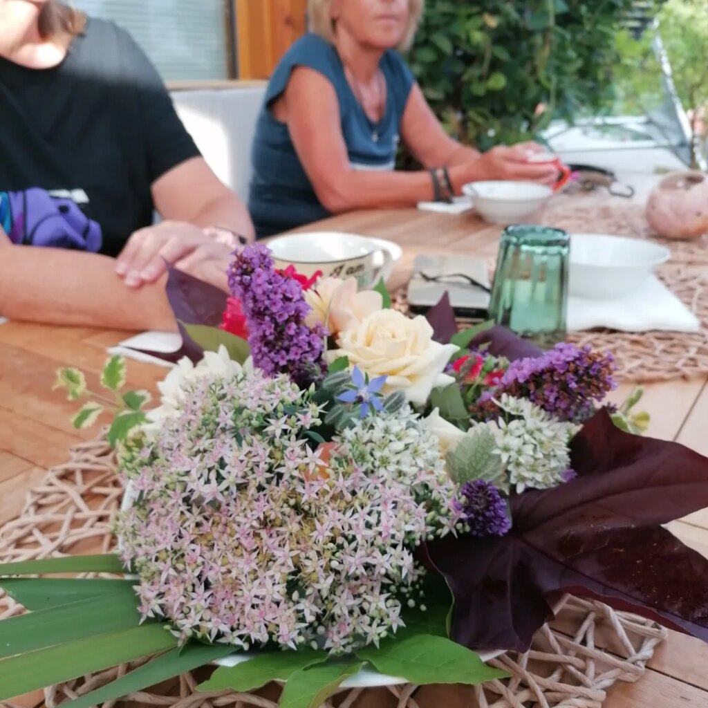 Blumenarrangement von Herbert Uitz