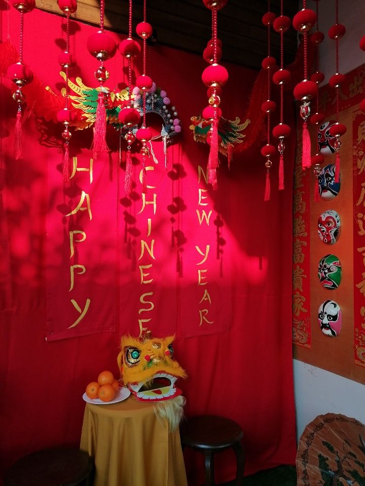 Chinesisches Neujahr - Hotel Deko