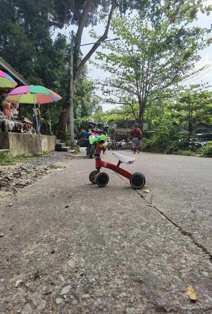 Dreiradler auf der Straße