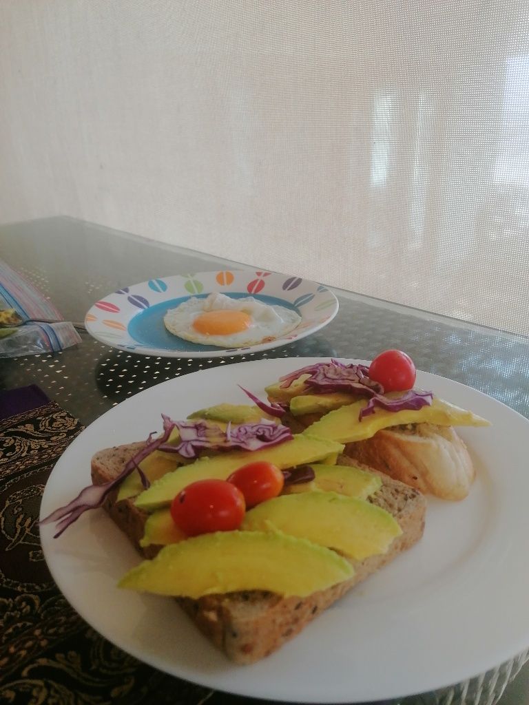 Toastbrot mit Avocado