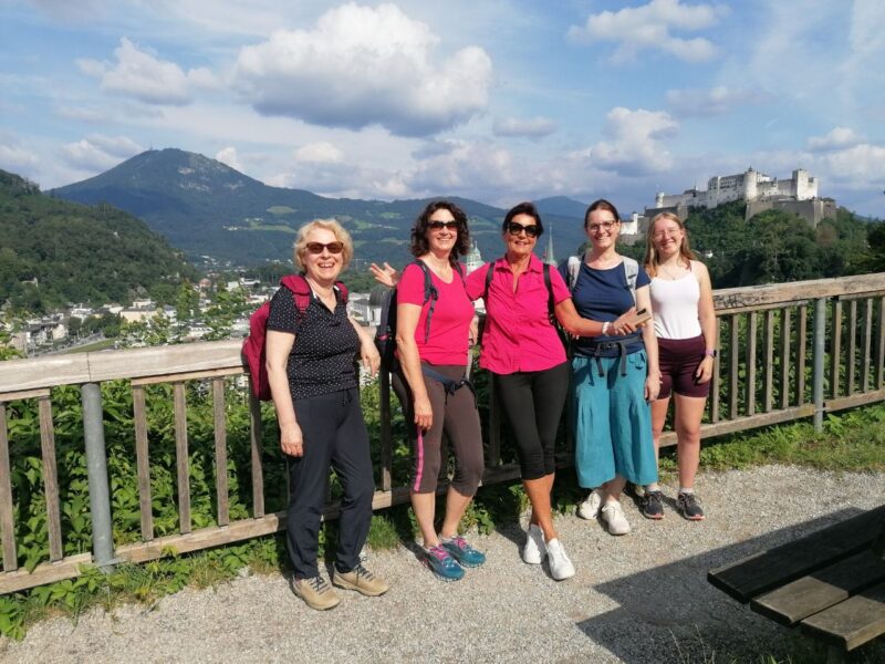 Meine Fastengruppe am Salzburger Mönchsberg
