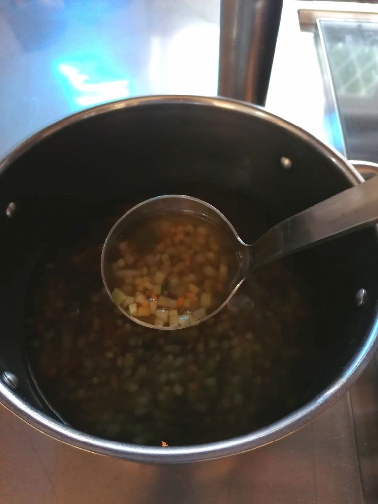 Abendsuppe am Entlastungstag