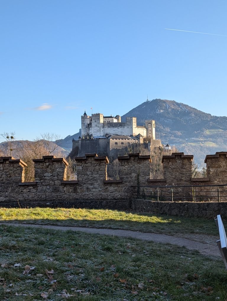 Blick auf die Festung Salzburg