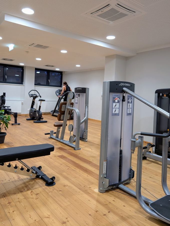Blick in den Fitnessraum