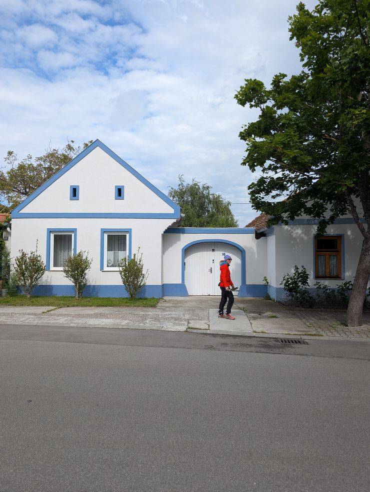 Altes, traditionell burgenländisches Haus