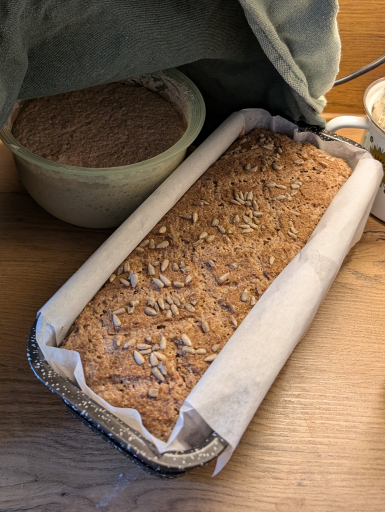 Brot in der Kastenform