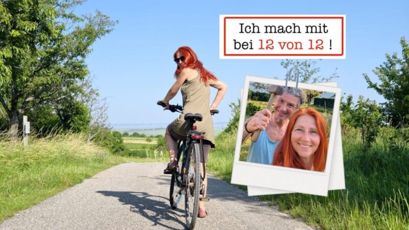 Beitragsbild Karin am Fahrrad