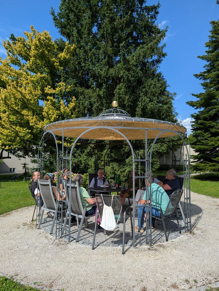 Pavillon im Klostergarten