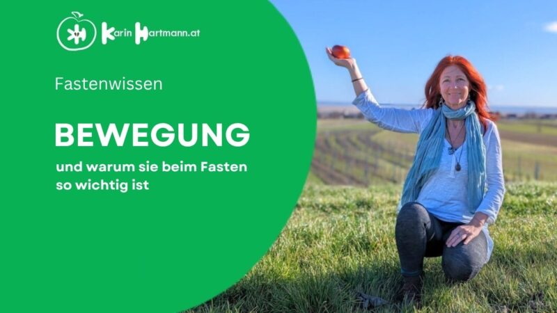 Titelbild "Fastenwissen - Bewegung, und warum sie beim Fasten so wichtig ist.