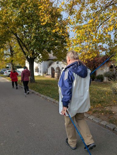 Walking Gruppe am Kellerring