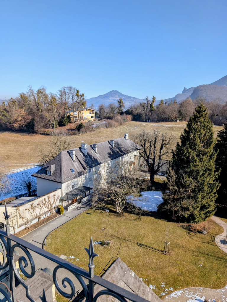 Blick in den Klostergarten