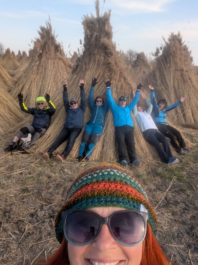 Fastengruppe liegt am Schilfmandl