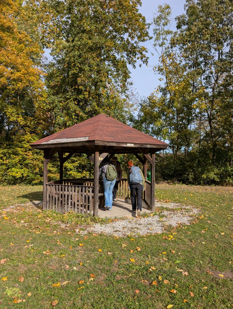 Überdachter Jausenplatz